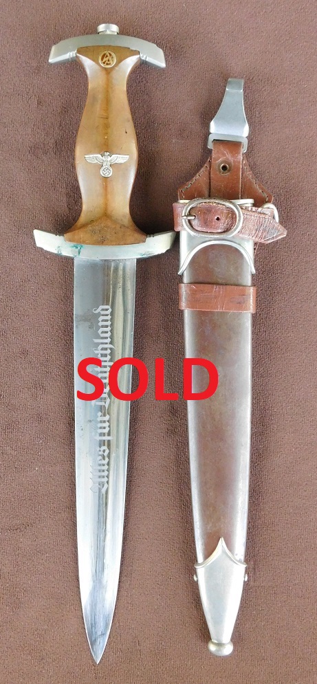 Early 1933 SA Dagger by Undine, Solingen (#30089)